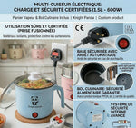 Charger l'image dans la galerie, Mini Marmite Électrique MultLa liberté culinaire, n'importe où et n'importe quandifonction